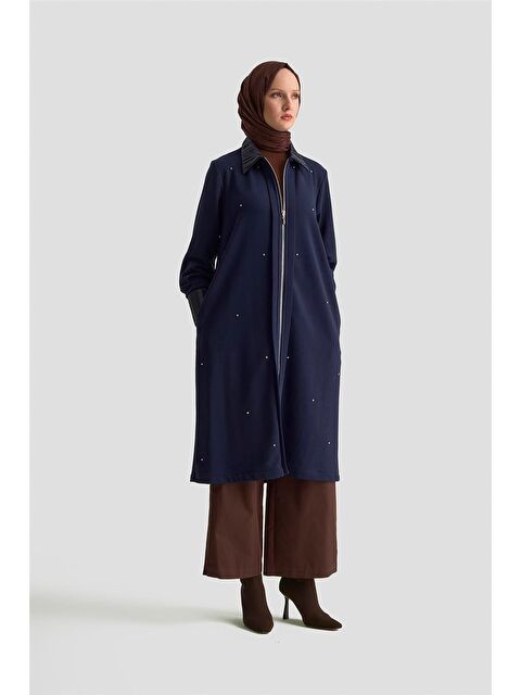 ARMİNE Taşlı Örme Kap 25Kd4030 İndigo - S000490419-23093