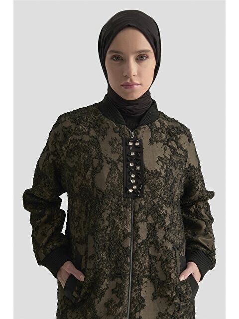 ARMİNE Jakar Kumaşlı  Kap 25Kd2101 Kahverengi - S000490423-19413