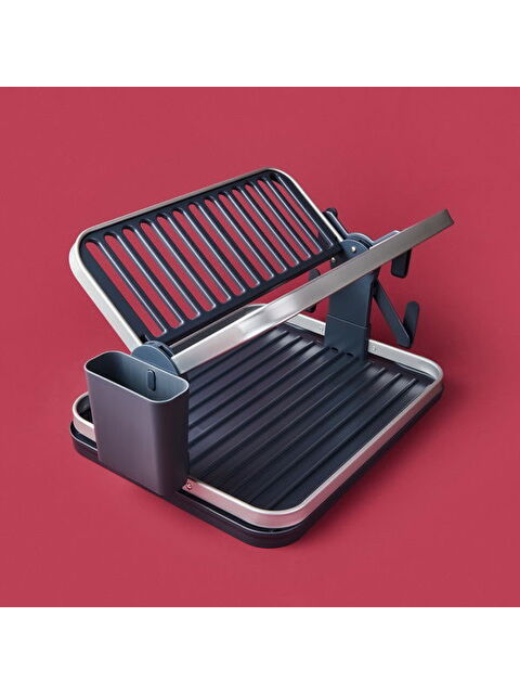 Arow Daisy Alüminyum Katlı Tabaklık - Gri / Beyaz - S000400308-37276