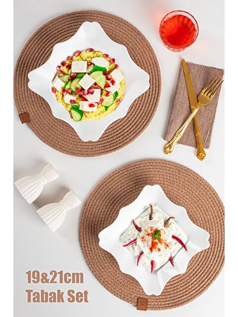 Porsima Porselen 2'li Sunumluk Kase Seti - S000338297-20063