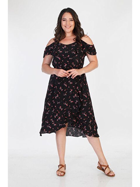 Mylinemoda Volanlı Elbise - S000239521-19351