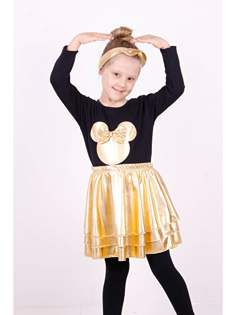 Toontoykids Kız Çocuk Fiyonk Detaylı Balerin Takımı - S000418961-19351