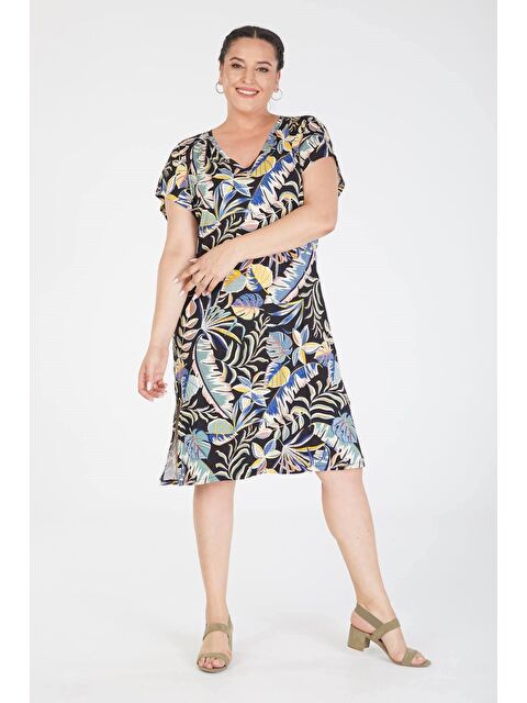 Mylinemoda Düşük Kol Elbise - S000239281-37444