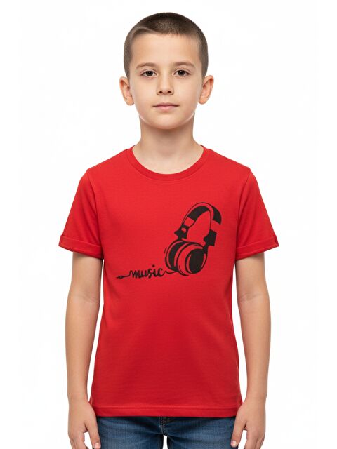 Toontoykids Erkek Çocuk Baskılı Tişört