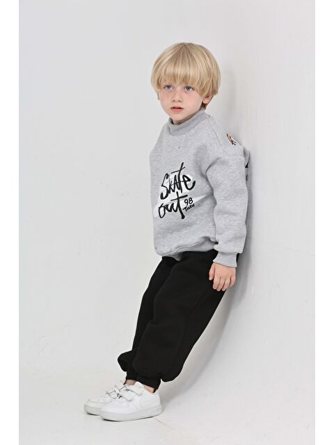 Toontoykids Erkek Çocuk Skate Arka Baskılı Eşofman Takım - S000479916-20600