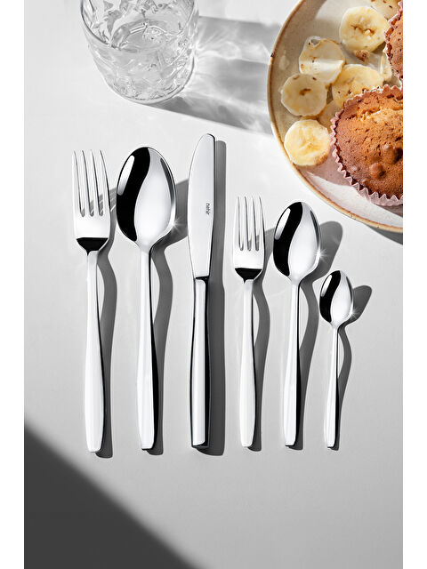 Nehir Sahra Sade 6 Kişilik 36 Parça Kutulu Çatal Kaşık Bıçak Takımı - S000494928-18105