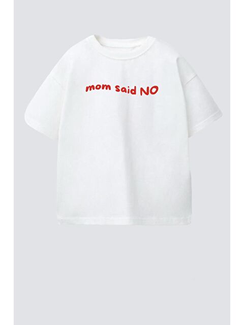 Monila Unisex Çocuk Pamuklu Bisiklet Yaka Baskılı T-Shirt - S000514662-19965