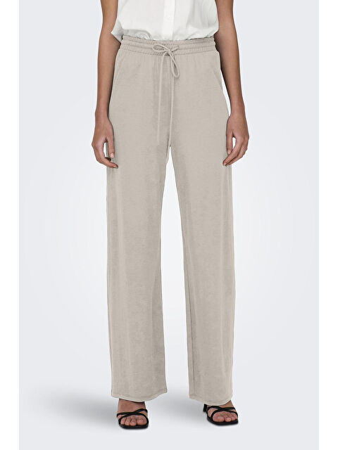 Only Onljany Regular Fit Yüksek Bel Geniş Paça Pantolon 15294429 - S000375682-19966