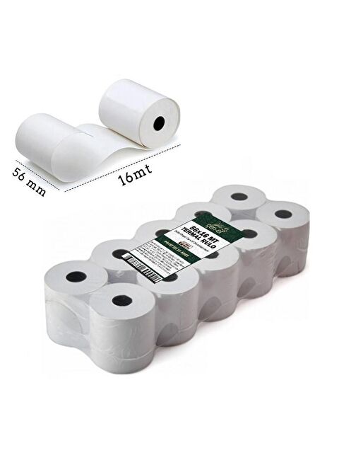 Gen-Of 56x16 Termal Yazar Kasa Pos Rulosu 10 Lu Paket 1 Adet - S000415023-20063