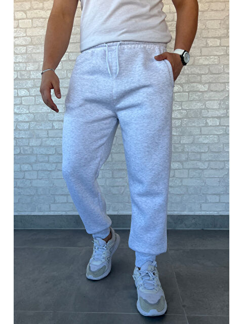 Mishar İtalia Şardonlu Üç İplik Paça Ribanalı Erkek Jogger Eşofman Altı - S000308844-20600