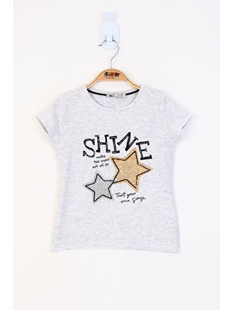 Toontoykids Kız Çocuk Baskılı Tişört - S000378391-74