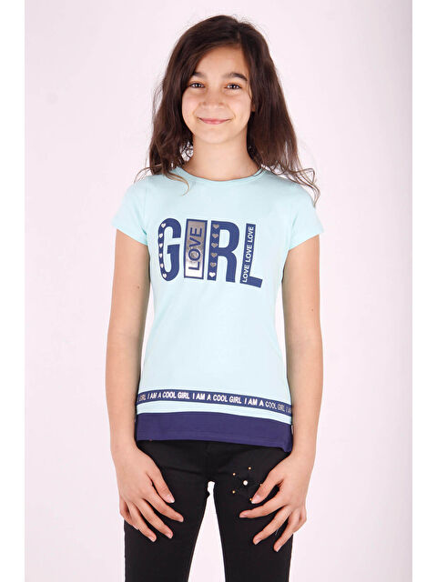 Toontoykids Kız Çocuk Baskılı T-Shirt - S000378419-20055