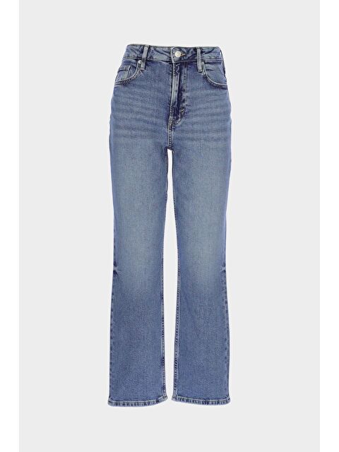 Cross Jeans Sydney Yüksek Bel Açık Mavi Patı Fermuarlı Slim Fit Jean Pantolon C 4529-093 - S000387164-17437