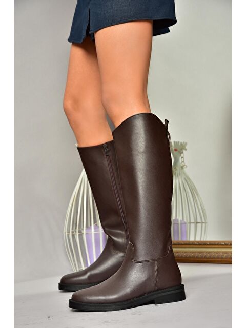 Fox Shoes T6540006 Kahverengi Kadın Çizme - S000298393-19413