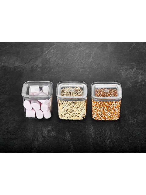 Technow Vip Ahmet VP-262 Sude Kare Saklama Kabı Seti 3 x 700 ml. - S000392806-26865