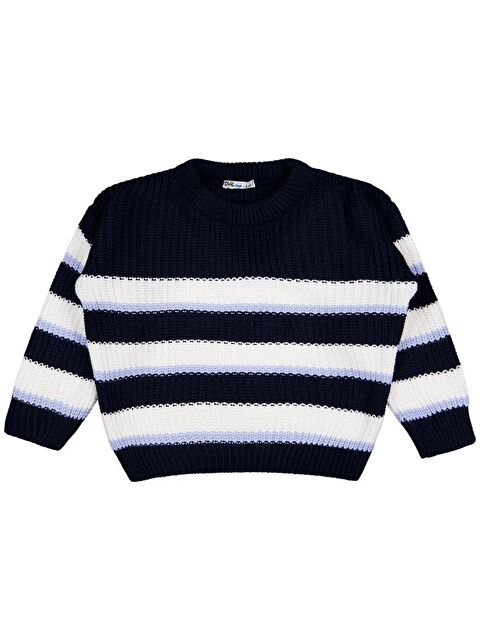 Civil Boys Çizgili Gömlekli 2-5 Yaş Kazak - S000468055-21164