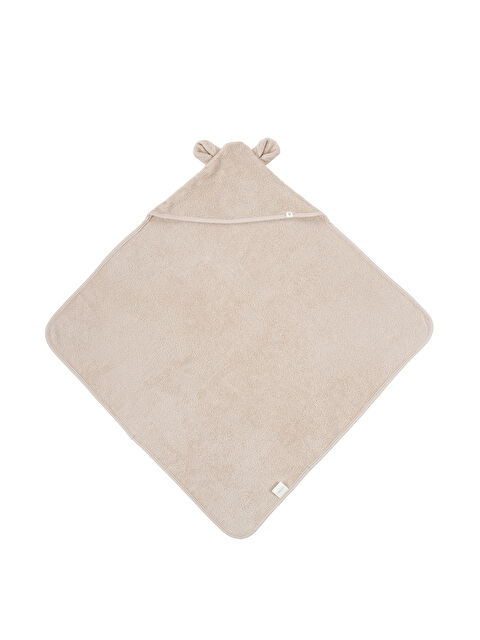İrya Tiny Bear Organik Pamuk Bebek Kundak Bej 75x75 - S000503552-19928