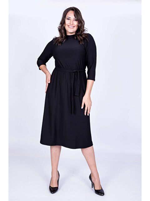 Mylinemoda Yarım Balıkçı Elbise - S000239528-19351