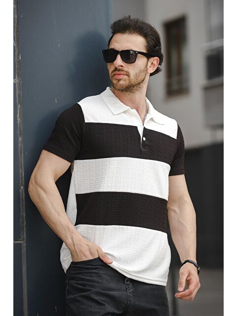 Oksit Polo Yaka Kısa Kollu Erkek Tişört - S000181275-37246