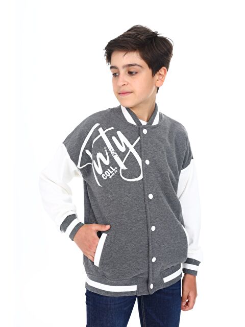 Toontoykids Erkek Çocuk Baskılı Kolej Hırka - S000321012-29666