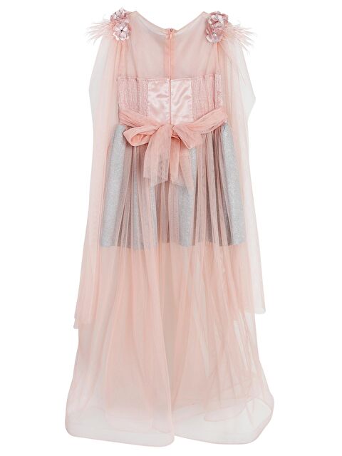 Civil Girls Kız Çocuk Abiye 6-14 Yaş Pudra - S000229751-7152