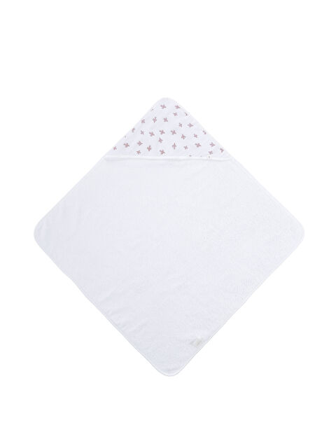 İrya Birdie Organik Pamuk Müslin Bebek Kundak Beyaz 75x75 - S000503554-20063