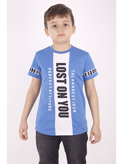 Toontoykids Erkek Çocuk Yazı Baskılı Tişört - S000417940-23710