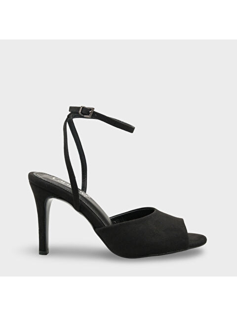 Capone Outfitters Kenna Hakiki Deri Astarlı Yuvarlak Burunlu Orta Topuklu Bilekten Bantlı Kadın Ayakkabı - S000530345-19351