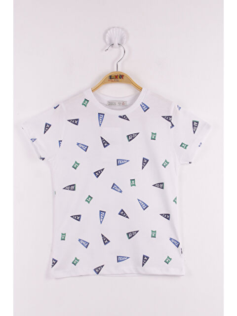 Toontoykids Erkek Çocuk Yazı Baskılı T-Shirt - S000417941-20063