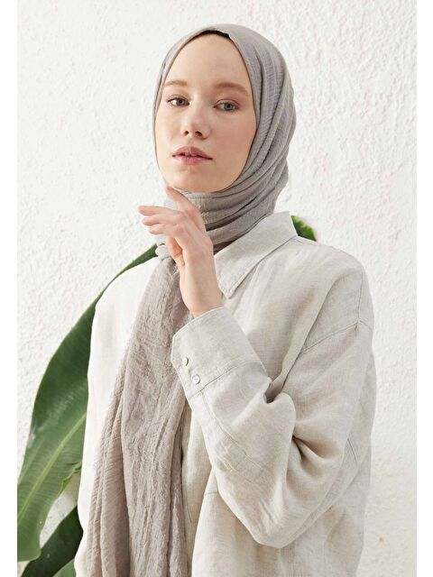 Fresh Scarfs Bürümcük Şal Gumus - S000420524-18105