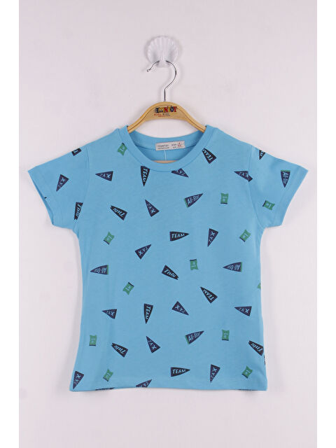 Toontoykids Erkek Çocuk Yazı Baskılı T-Shirt - S000417941-20055