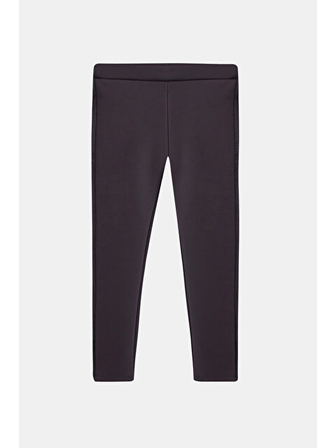 Lovetti Antrasit Kız Çocuk İçi Pelüş Yan Panel Tüylü Extra Kalın Kışlık Tayt - S000310767-29666