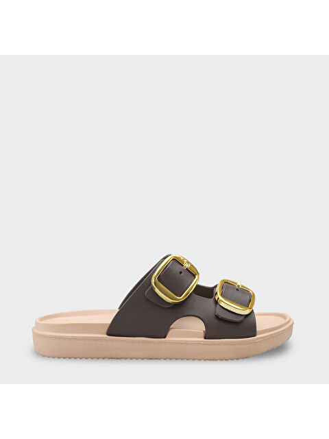 Capone Outfitters Clarita Eva Çift Tokalı Kadın Terlik - S000530353-19413