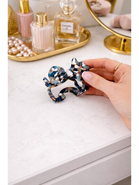 New Obsessions Mini Agatha Köpek Lüks Asetat Mandal Toka - S000104829-17234