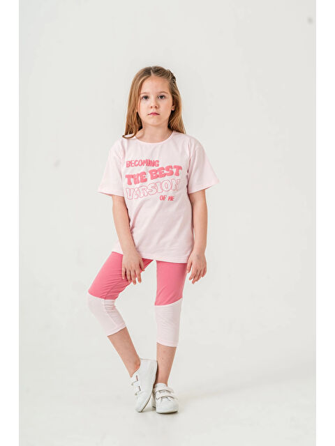 Myhanne Best Version Baskılı Kız Çocuk Takım 50653 - S000376306-20024