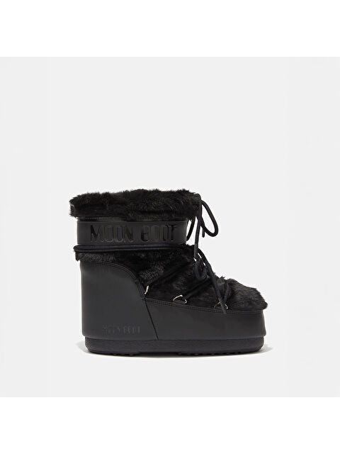Moon Boot Kadın Bot 80D1409390-N001 Icon Low Faux Fur Black (36-41) - S000507291-19351