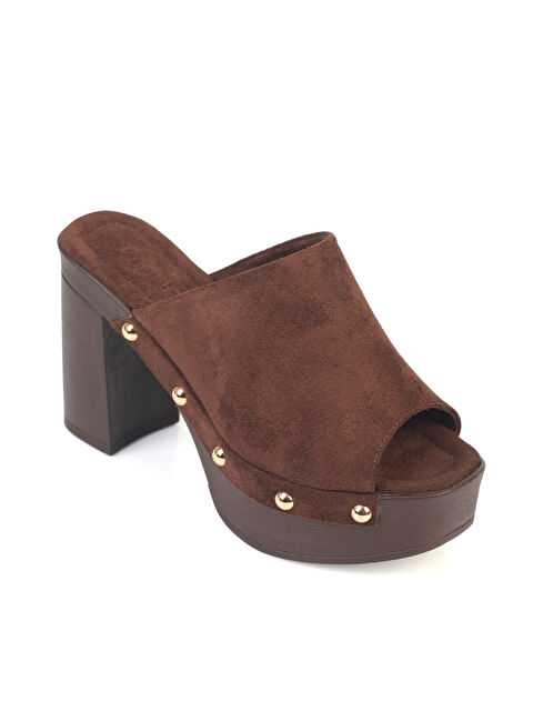 Capone Outfitters Cornelle Platform Tek Bantlı Kadın Sabo Terlik - S000516893-19413