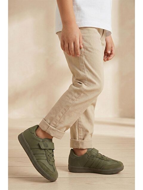 Oksit Samm Rahat Taban Cırtlı Bağcıklı Erkek Kız Çocuk Spor Ayakkabı - S000493575-18547