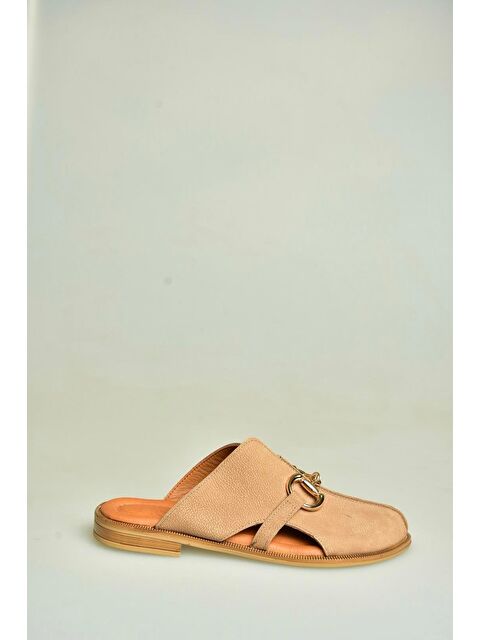 Fox Shoes Vizon Kadın Terlik U944150403 - S000401169-26429