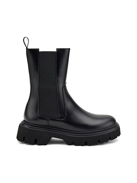 Frau Kadın Bot 85L5 SETA Chunky Boot Nero - S000515807-19351