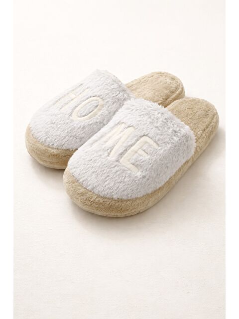 MODAFRATO WINTER HOME Kapalı Kadın Ev Terliği Günlük Rahat Kışlık Terlik - S000493578-19928