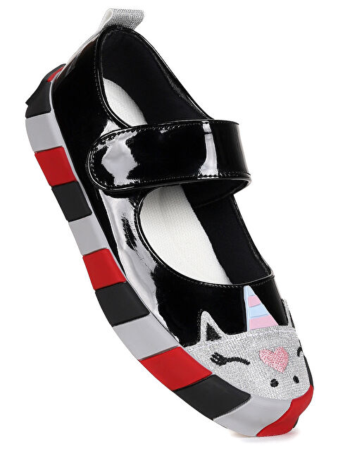 Kiko Kids Gilan Cırtlı Kız Çocuk Babet Ayakkabı - S000507304-19351