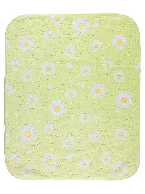 Civil Baby Papatya Desenli Battaniye - Yeşil Standart - S000494966-18194