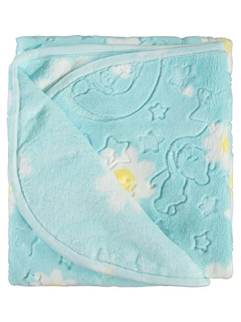 Civil Baby Papatya Desenli Battaniye - Mavi Standart - S000494966-20055