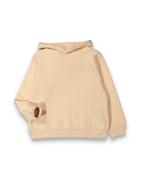 Mr Tuffy Erkek Çocuk Kapüşonlu Kalın Basic Sweatshirt - S000304161-19965