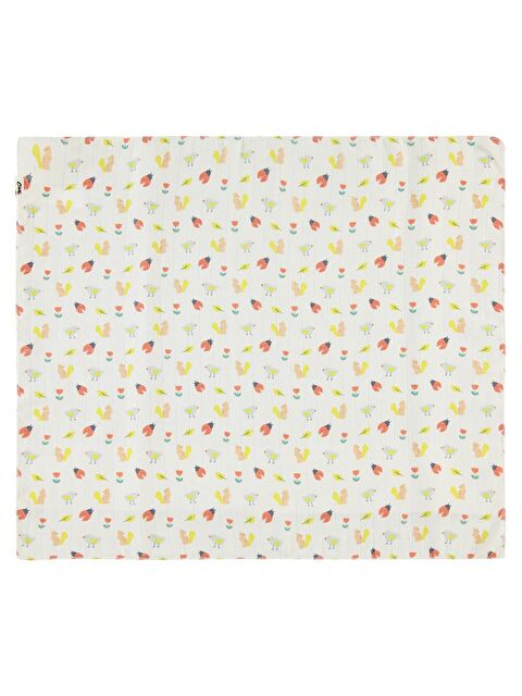 Civil Baby Uğur Böceği 75x75 cm Battaniye - Ekru Standart - S000494980-19965