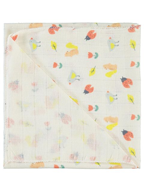 Civil Baby Uğur Böceği 75x75 cm Battaniye - Ekru Standart - S000494980-19965