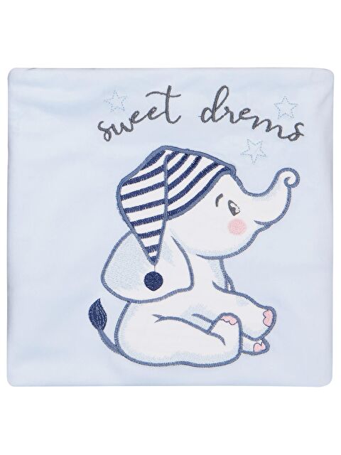 Minidamla Filli Nakış Battaniye - Mavi Standart - S000494957-17234