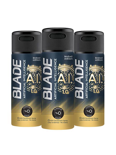 Blade Artificial Intelligence 1.0 Deodorant 3x150 ml - S000283439-20063
