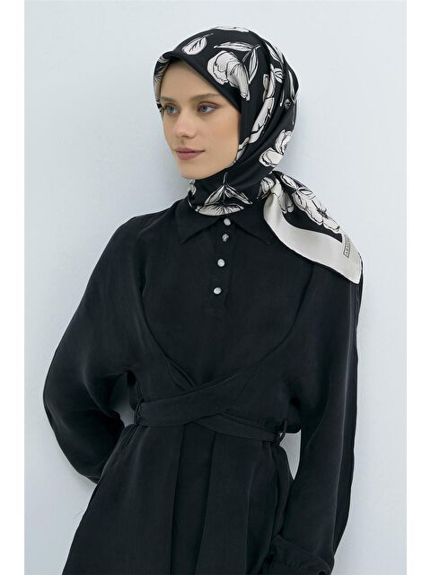 ARMİNE Saf İpek Sura Eşarp 9536D 30 - S000501834-19351